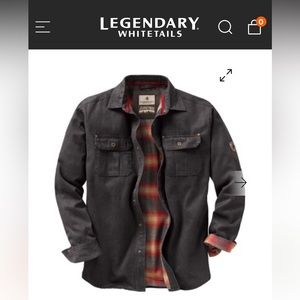 Legendary Whitetails Men’s Flannel Lined Shacket
